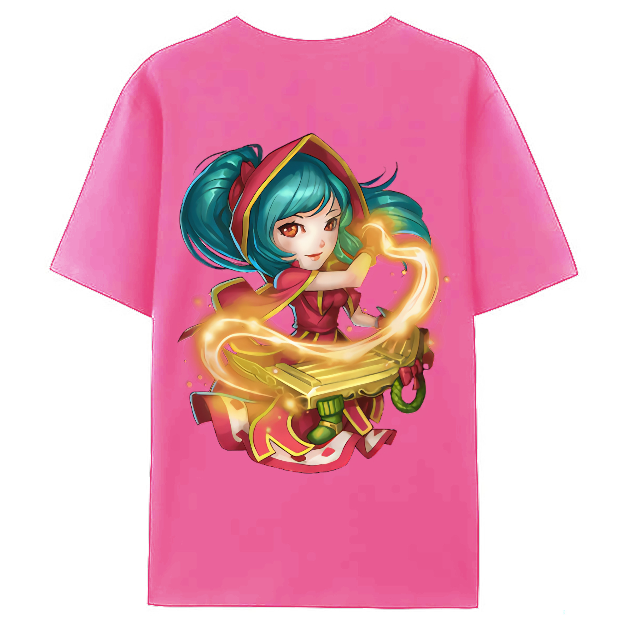 （画像用） リーグ・オブ・レジェンド League of Legends LOL レディース半袖Tシャツ(バックプリント)